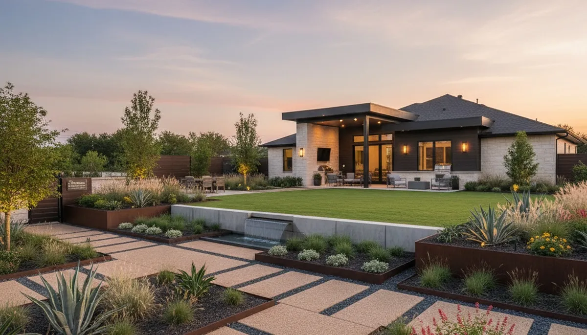 Dallas TX landscaping team providing professional lawn care and landscape maintenance services