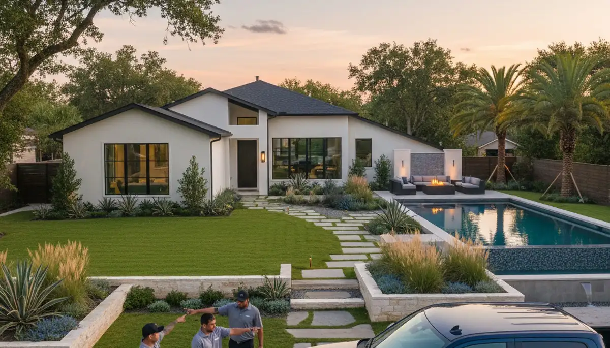 Dallas, TX landscaping service for residential and commercial yard maintenance