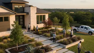 Dallas, TX landscaping service providing professional lawn care and outdoor maintenance