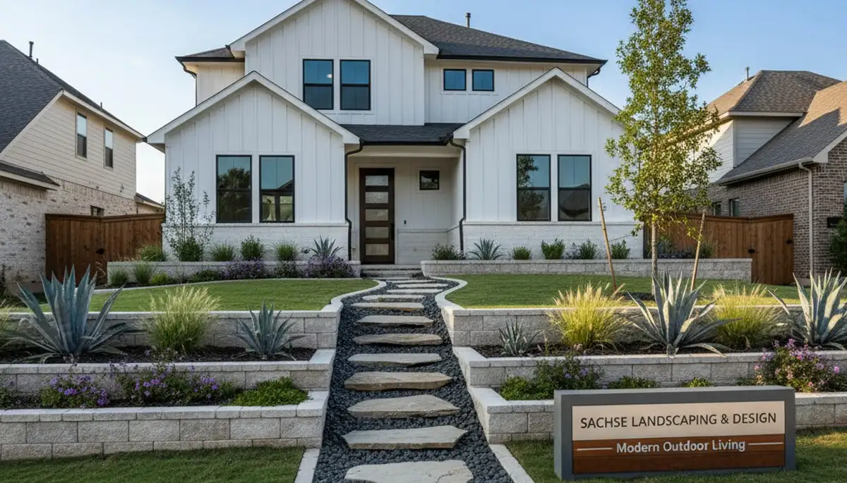 Dallas TX landscaping team providing professional landscape design and maintenance services
