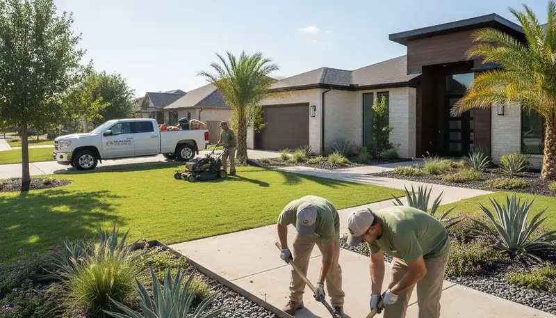 Professional landscaping service in Dallas, TX by Landscaping in Dallas
